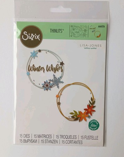 Sizzix thinlits die set winter - die,