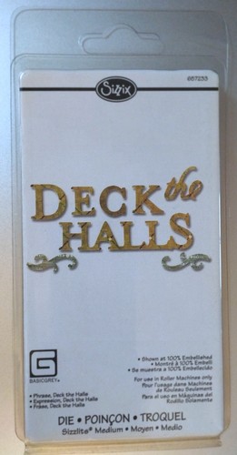 Sizzix die deck the - -,