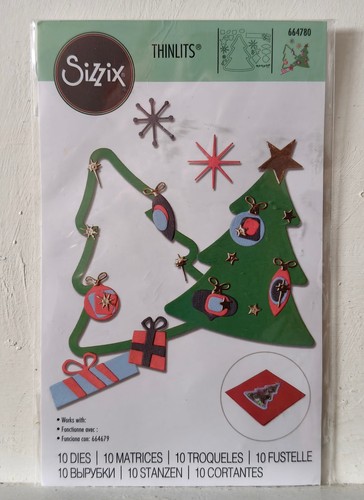 Sizzix dies retro - -, 10