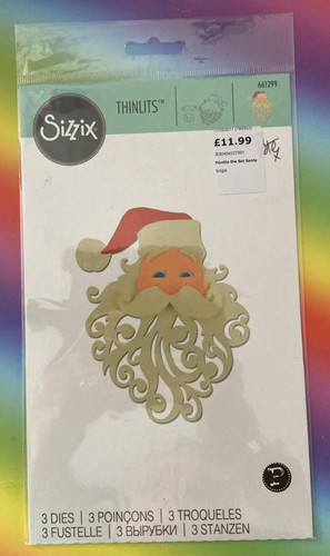 Sizzix santa die set - santa, 661299