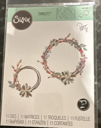 Sizzix thinlits winter garland - winter,
