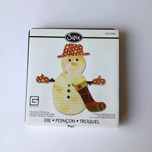 Sizzix bigz die snowman - bigz,