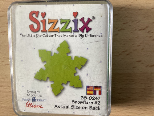 Sizzix die snowflake 2 - ,
